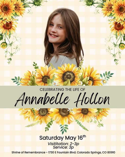 Annabelle Hollon Suicide, Colorado Springs, Obituary, Death: Family And Friends Mourns The Passing of Annabelle Hollon